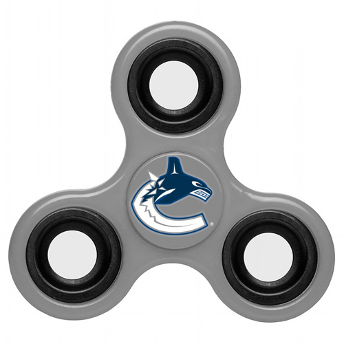 NHL Vancouver Canucks 3 Way Fidget Spinner G117 - Gray